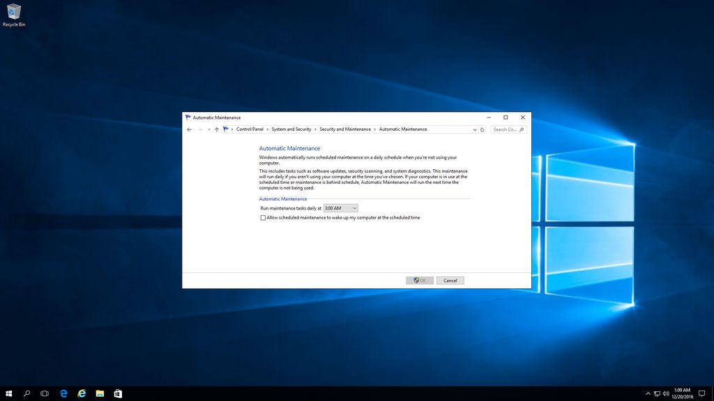 Featured image for Prevent Windows from waking up from sleep for System Maintenance